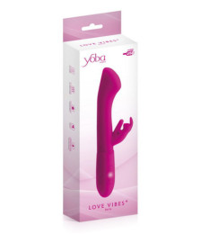 Vibromasseur rabbit Bella rose USB large tête point G 10 programmes - CC531065
